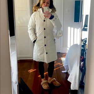 North Face Down Parka (off-white)